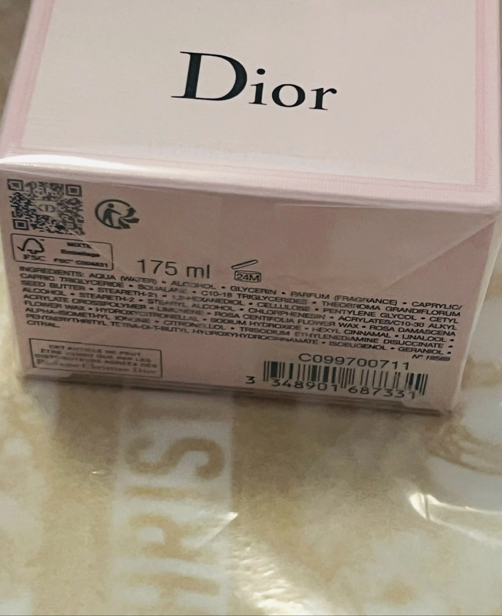 Miss Dior Le lait pour le corps réconfortant à la cire de rose – photo 8